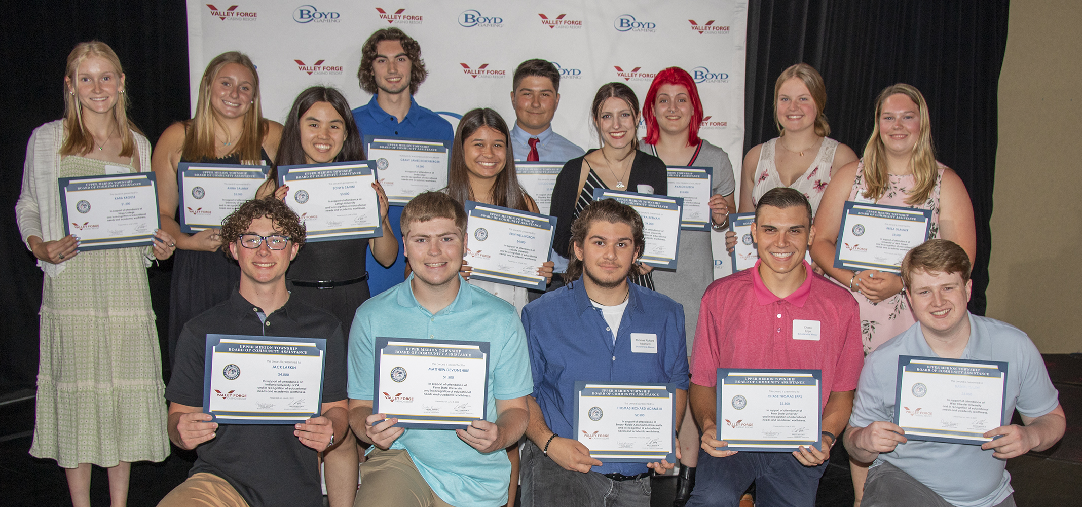 Upper Merion Township’s Board of Community Assistance held its 9th Annual Awards Reception and Presentation